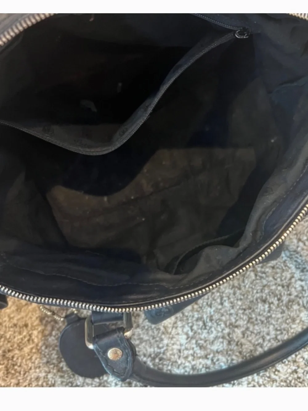 ✨ Gucci Black Guccissima Leather Tote Bag ✨ - Picture 5 of 5